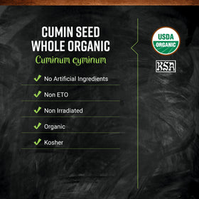 Frontier Co-op Organic Cumin Seed aroma after toasting releases warm notes.
