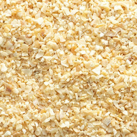 Frontier Co-op organic garlic flakes bulk kitchen usage, ideal for roasting and sautéing.