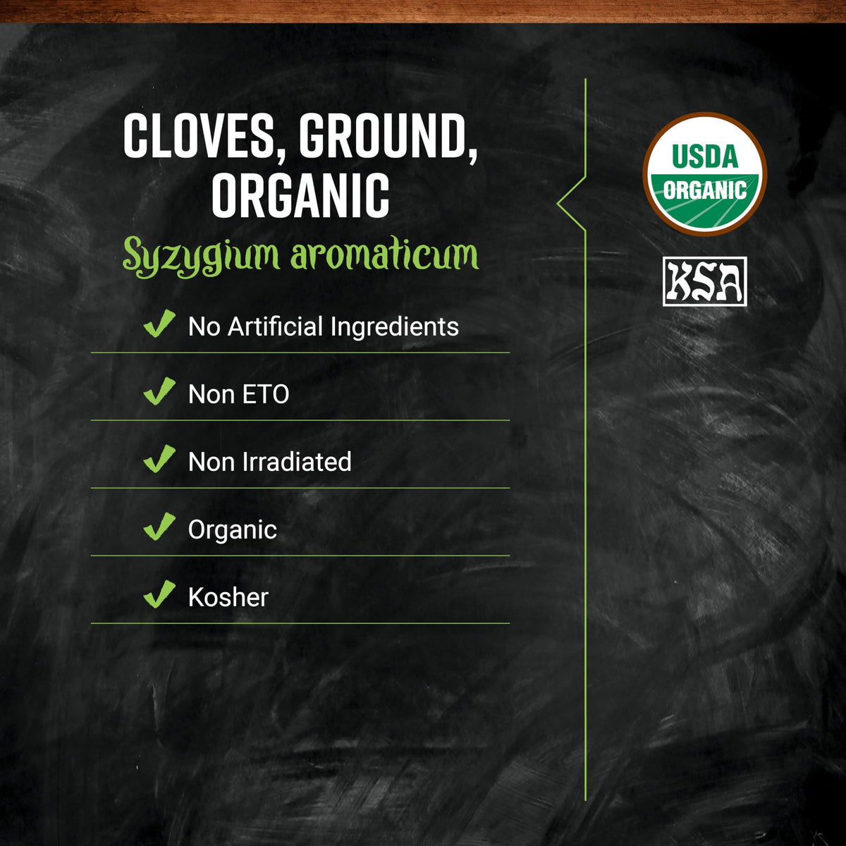Frontier Co-op Organic Ground Cloves ready for curries and spice blends.