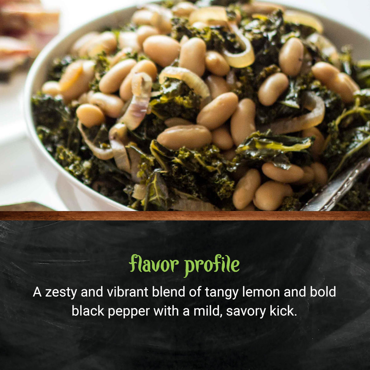 Frontier Co-op Organic Lemon Pepper label highlights organic quality for seasoning.