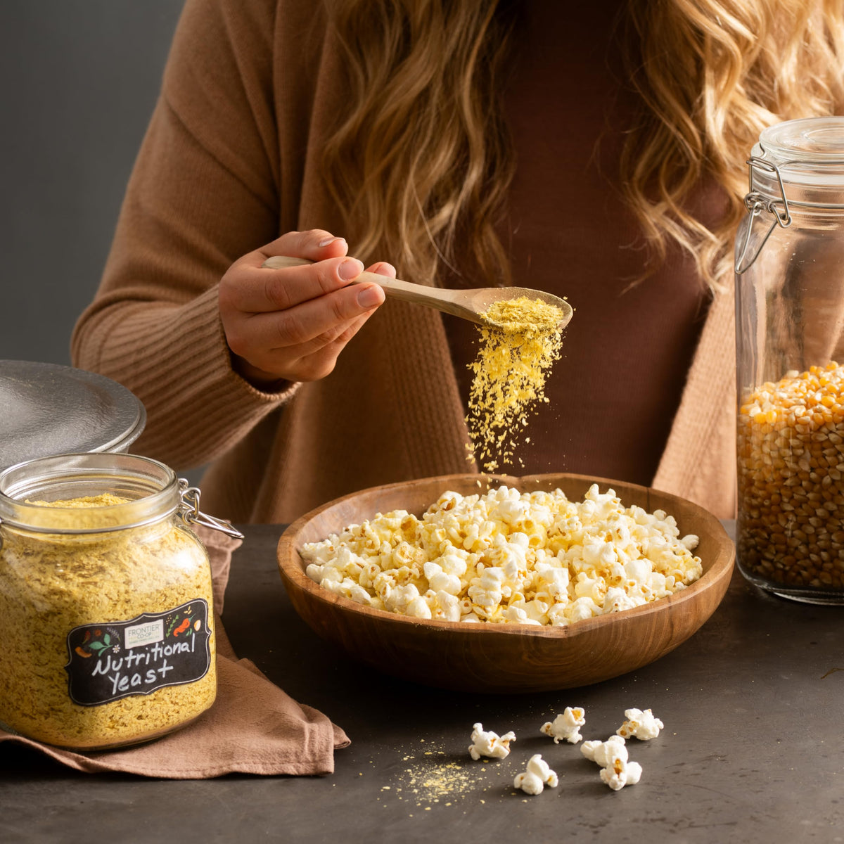 Kosher-certified Frontier Co-op Flakes with non-irradiated processing