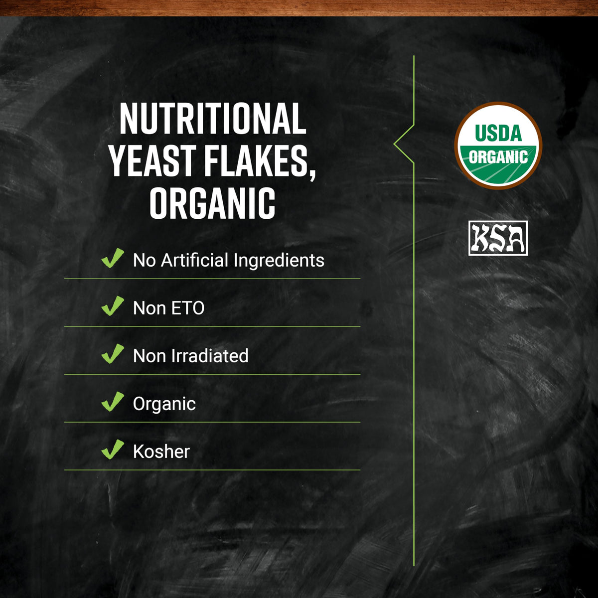 Nutritional Yeast Flakes on pasta as a dairy-free parmesan substitute by Frontier Co-op