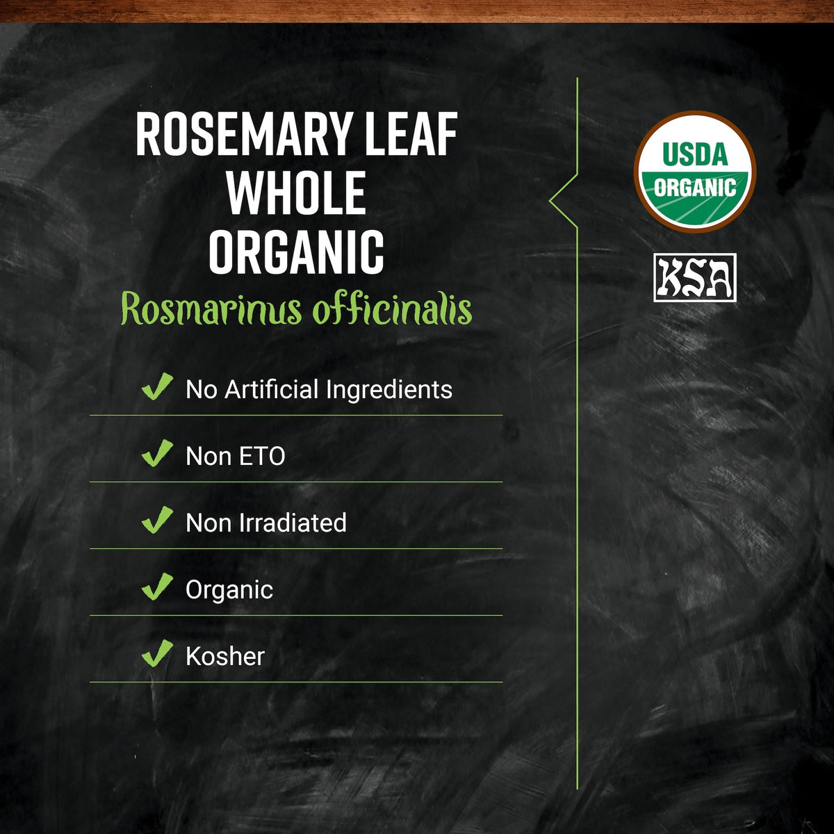 Frontier Co-op Organic Rosemary Leaf Whole is ideal for roasting and marinades