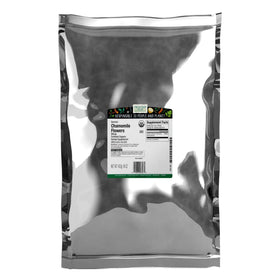 Frontier Co-op organic chamomile flowers for tea infusions and soothing aromas.