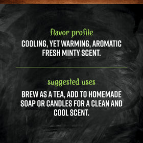 Frontier Co-op Peppermint leaf bulk pack ready for brewing