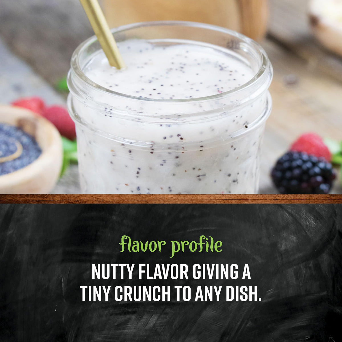 Frontier Co-op poppy seeds for cooking and flavor enhancement