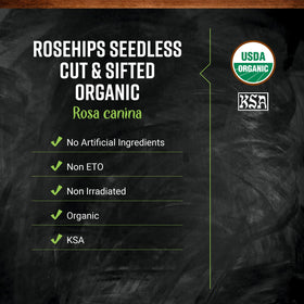 Frontier Co-op dried rosehips aroma highlighting floral, fruity notes