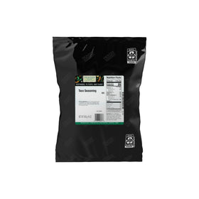 Frontier Co-op Salt-Free Taco Seasoning in a 1-lb bag adds bold, zesty flavor to tacos.