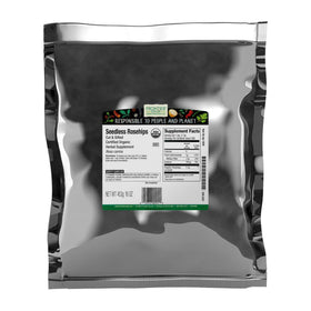 Frontier Co-op seedless rosehips cut and sifted, ideal for tea infusions