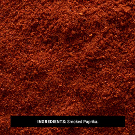Frontier Co-op ground paprika jar closeup shows vibrant color.