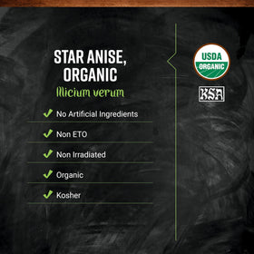 Frontier Co-op star anise for tea and broths delivers depth and fragrance.