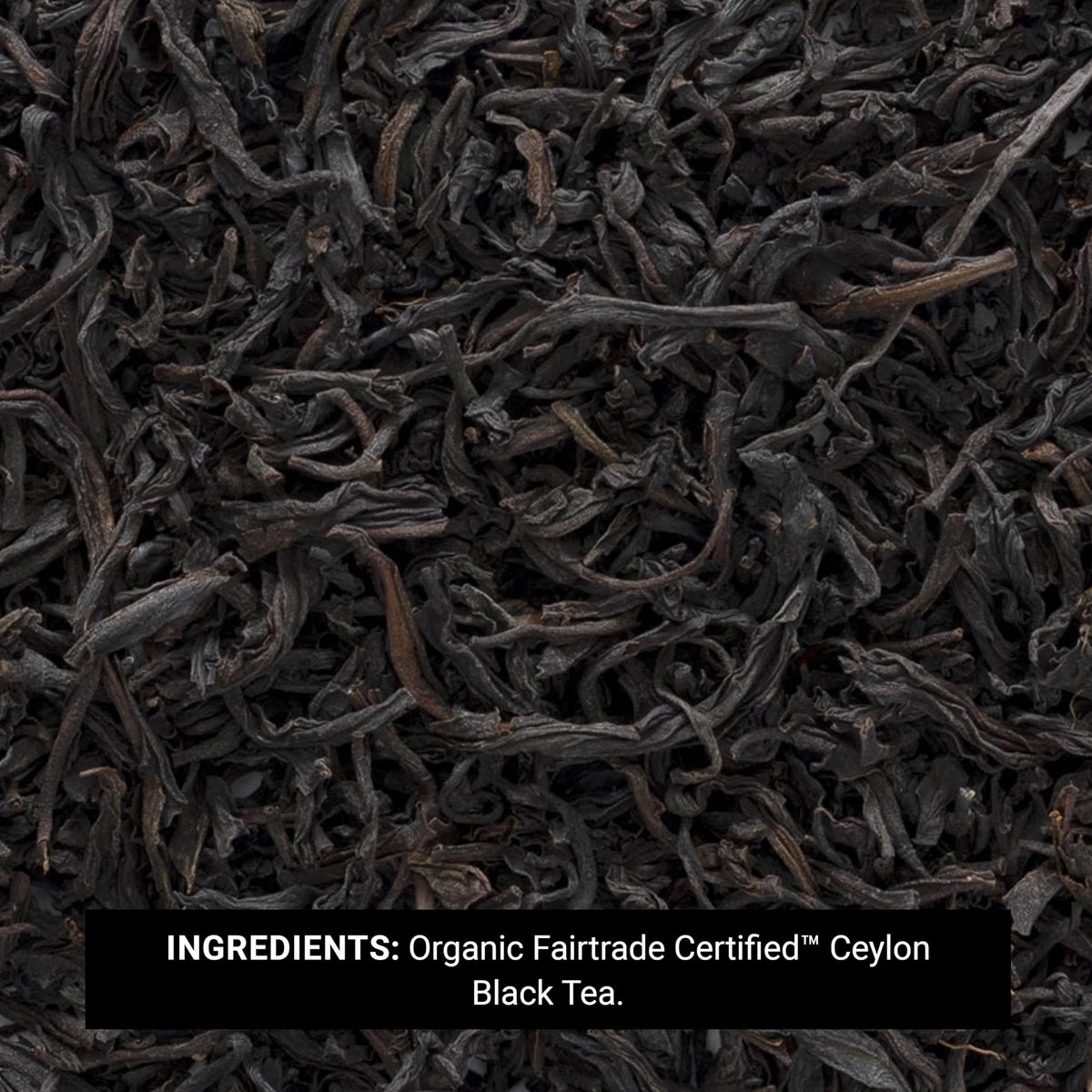 Tea served with lemon slice featuring Frontier Co-op Ceylon Black Tea.