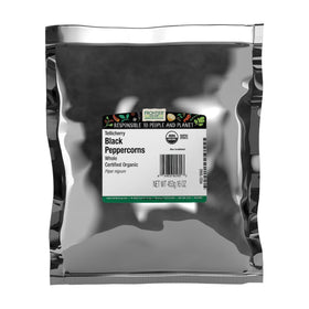 Frontier Co-op Tellicherry peppercorns whole bulk bag for cooking and refills