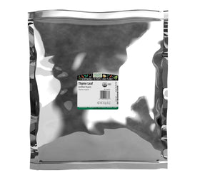 Frontier Co-op Thyme Leaf bulk bag for easy bulk seasoning.