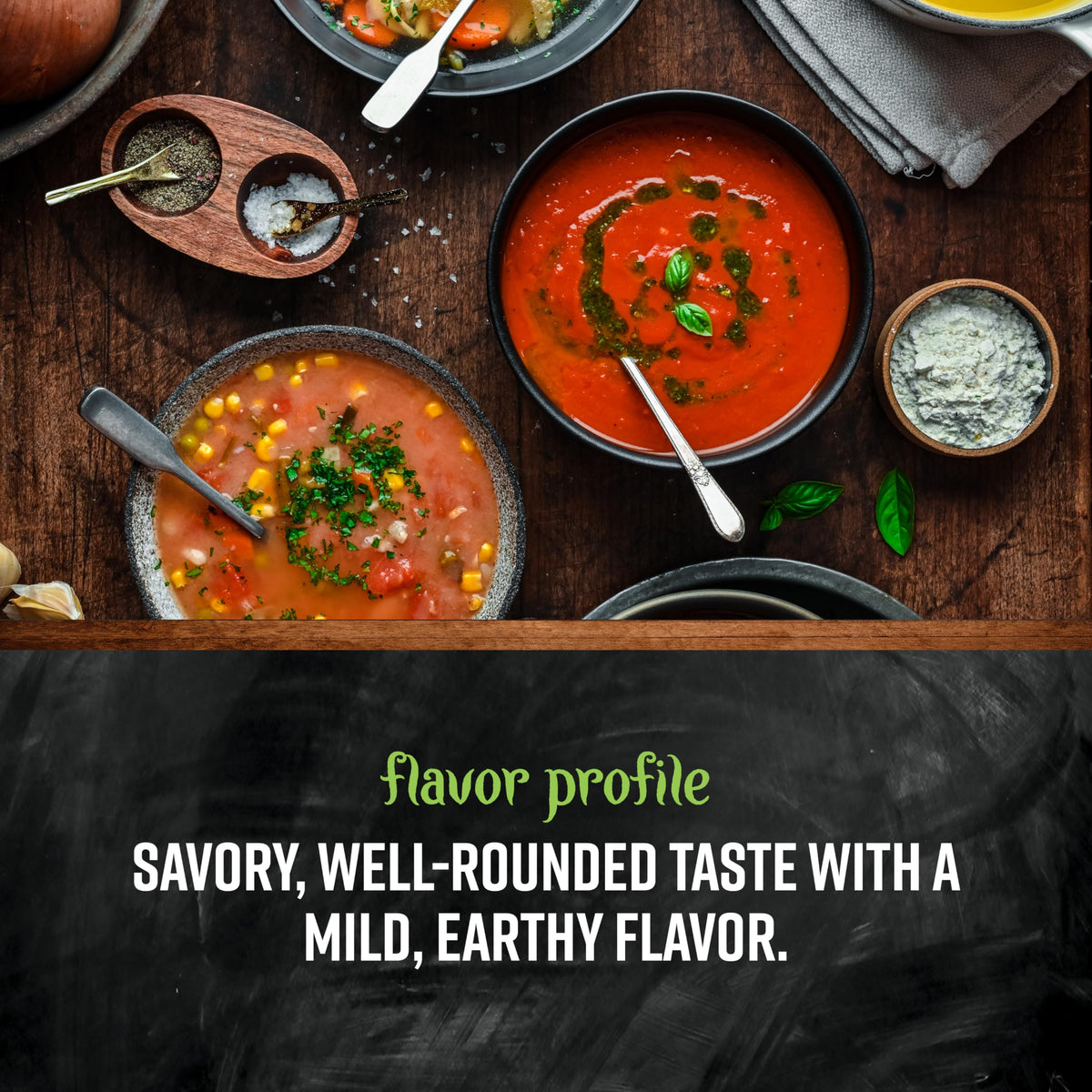 Versatile Frontier Co-op broth powder for soups, stews, sauces and risottos