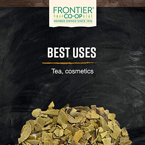Kosher and non-irradiated Uva Ursi leaves label from Frontier Co-op