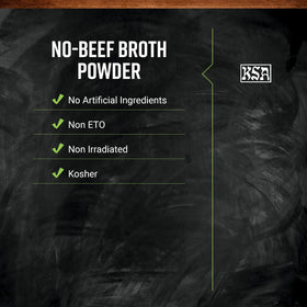 Frontier Co-op vegetarian beef broth powder adds depth to risottos, soups, and stir-fries.