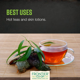 Frontier Co-op Willow Bark powder-form hints at DIY blends and extracts.