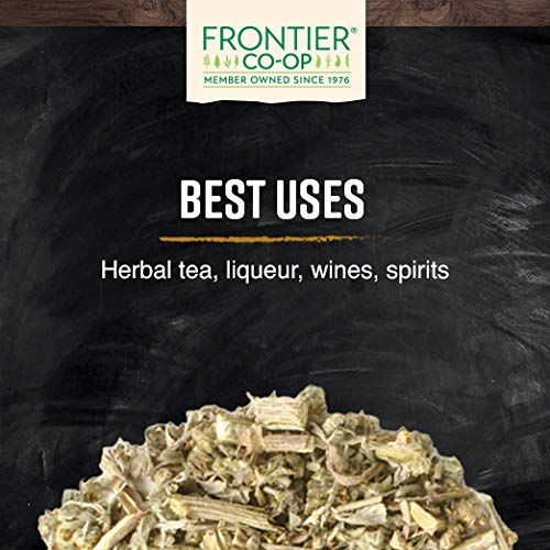 Frontier Co-op wormwood bulk packaging designed for culinary use