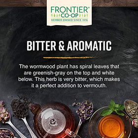 Kosher, non-irradiated wormwood for clean herbal uses