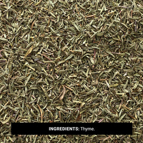 Frontier Co-op thyme leaf bulk packaging supports cost savings for kitchens.