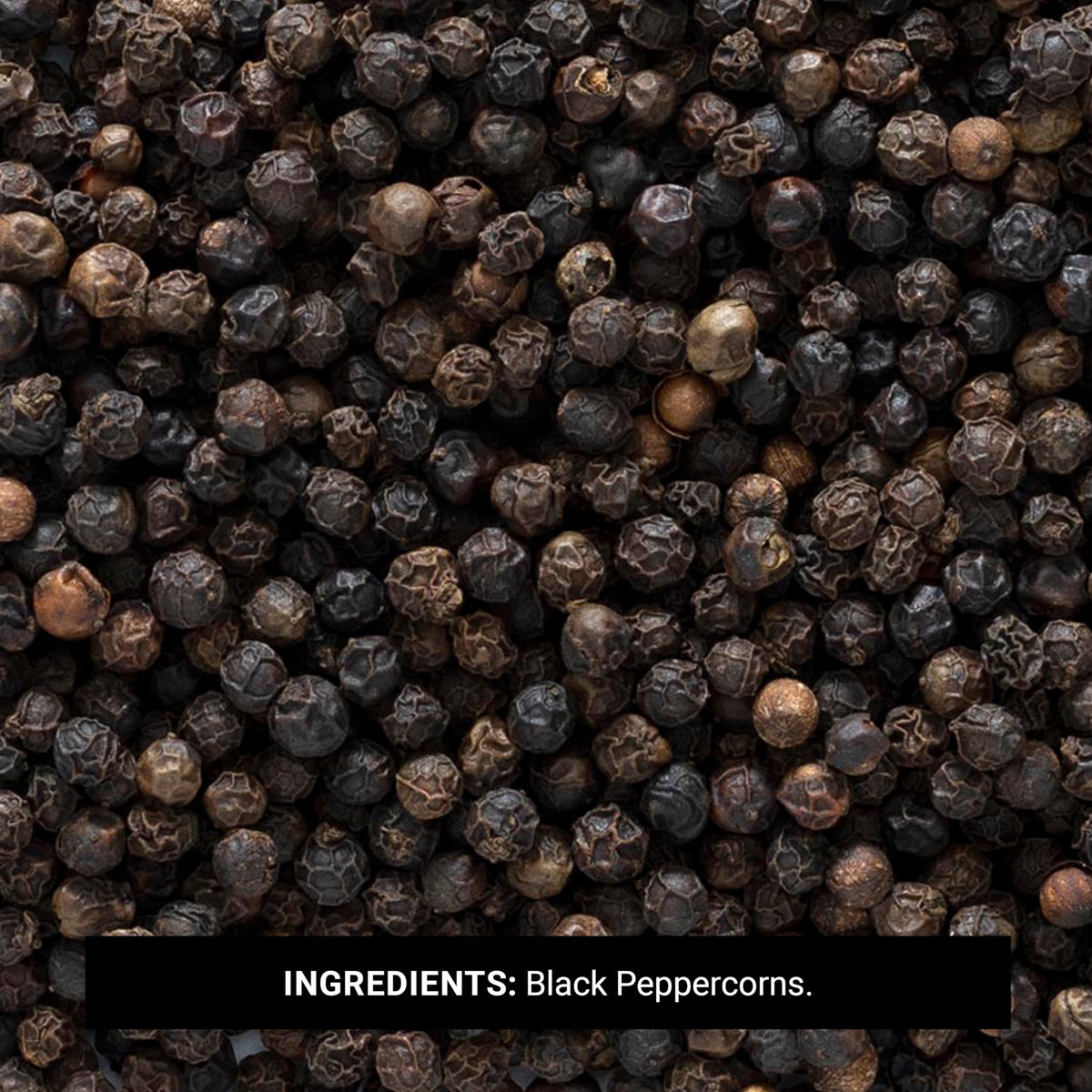 Frontier Co-op whole peppercorns for grinding into spice blends