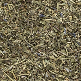 Frontier Co-op Herbes de Provence bulk bag open for easy seasoning