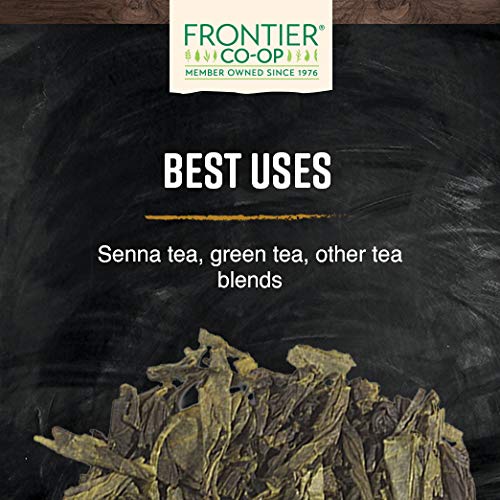Frontier Senna Leaf non-irradiated option for herbal work