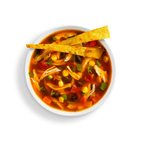 Frontier Soups South of the Border Tortilla Soup ingredients, easy to customize