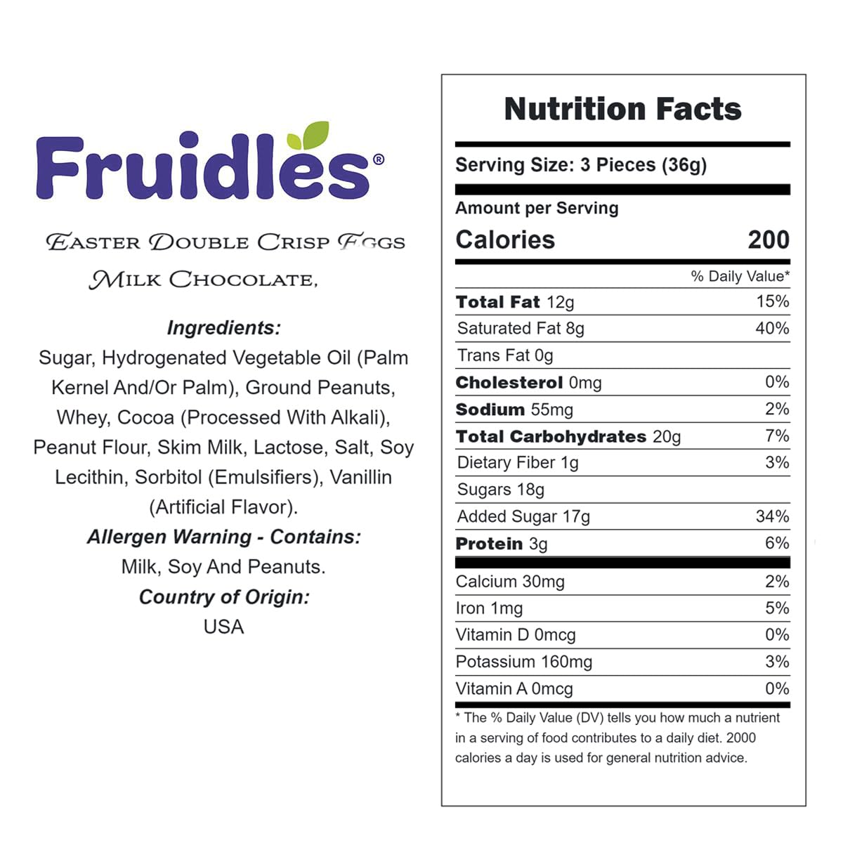 Fruidles All-Year Easter Treat for any season and occasion.