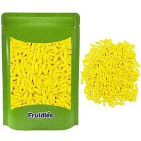 Fruidles Bananarama Runts front-pack with bright yellow banana candies for celebrations.