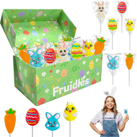 Fruidles colorful Easter eggs lollipops for party decor