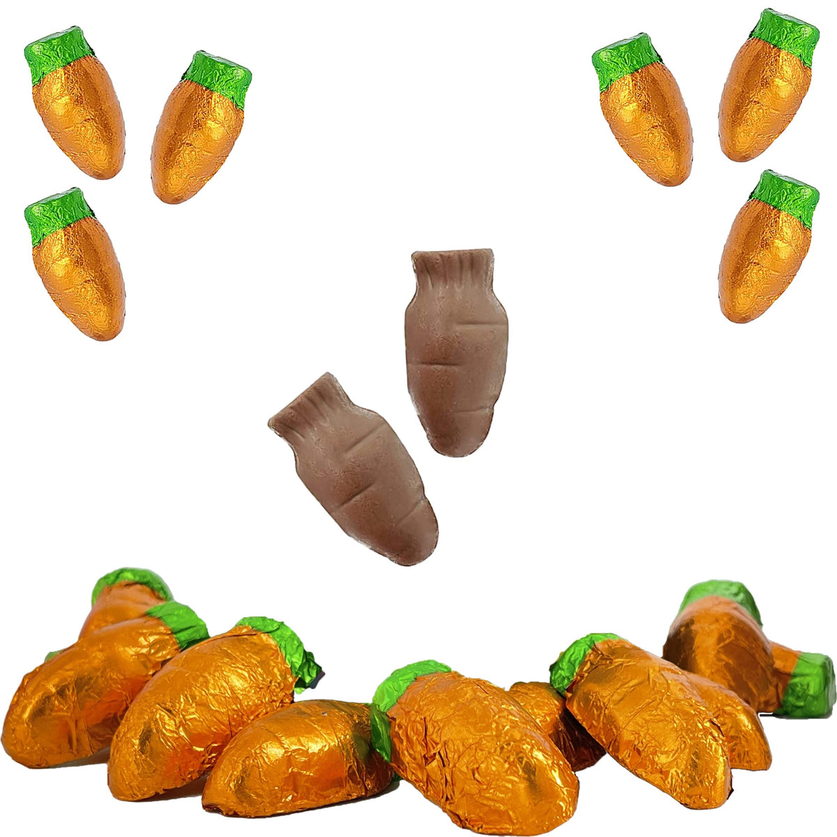 Fruidles kosher dairy Easter carrots, tasty dairy chocolate treats for guests