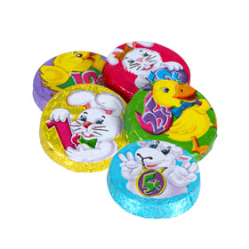 Year-round availability slide for Fruidles Easter coins, not just Easter