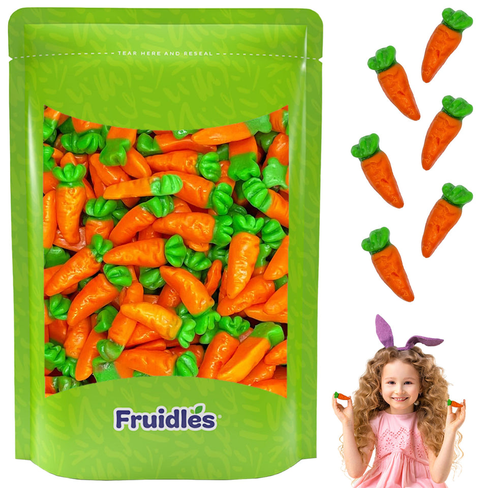 Fruidles Easter Gummi Carrots soft candies for festive snacking