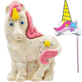 Fruidles Easter unicorn chocolate treat in a box, perfect party decor.