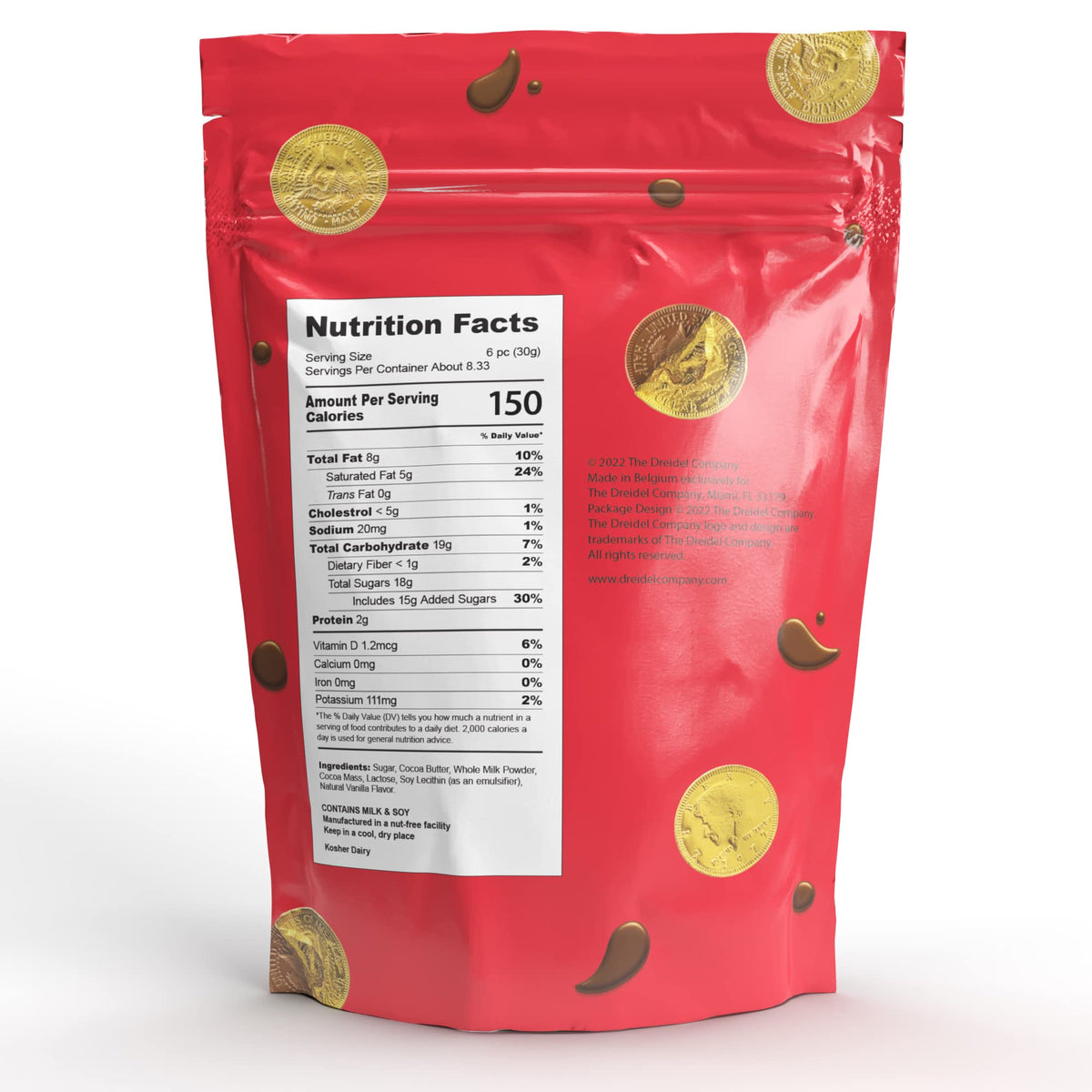 Fruidles Gold Half Dollar Coins pack-50 adds festive touch to weddings and events.