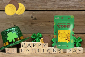 Fruidles party-ready coins shown in bulk packaging for easy distribution