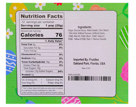 Fruidles Happy Easter care package friendly treats for sending smiles