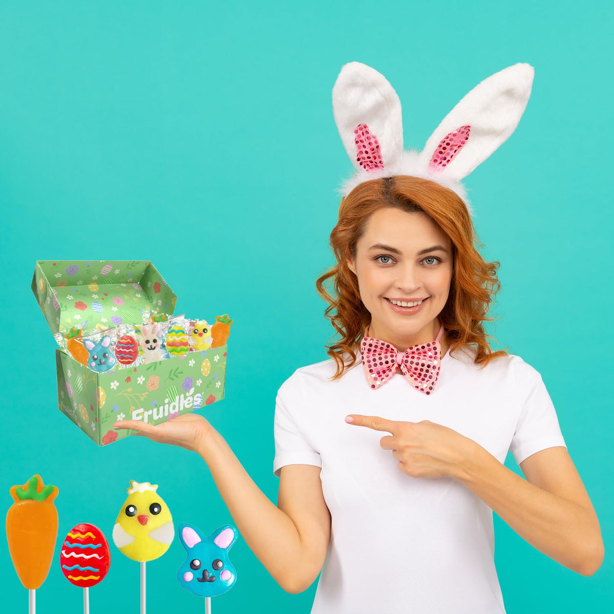 Fruidles Happy Easter party favors ready for celebrations and gifts