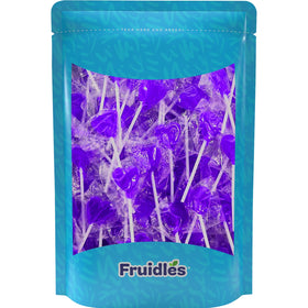 Fruidles travel-friendly heart lollipops ready for on-the-go treats.