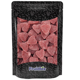 Fruidles Valentine's coated cinnamon hearts 8oz bag perfect for gifting and sharing