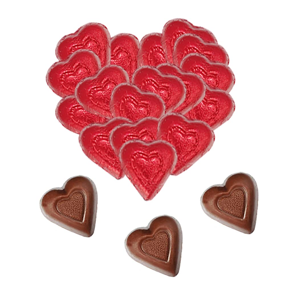 Fruidles milk chocolate hearts for gifting on special occasions, crowd-pleasing option