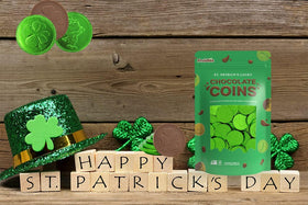 Wedding or office celebration with Fruidles Saint Patrick coins