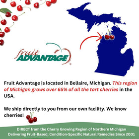 Fruit Advantage tart cherry concentrate serving ideas suggest versatile kitchen uses.
