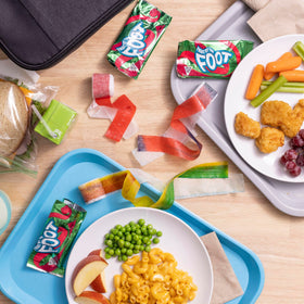 Fruit by the Foot colorful flavors image; appealing party or lunchbox addition.