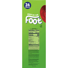 Fruit by the Foot portable grab-and-go snack; perfect for busy days.
