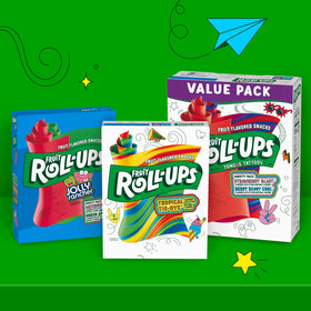 Pack contains 20 pouches per variety pack of Fruit Roll-Ups.