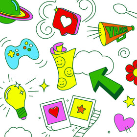 Fruit Roll-Ups Strawberry Blast tongue tattoos included for playful snack-time fun.