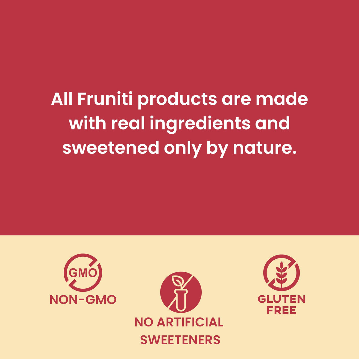 Fruniti Superfruit Medley ingredients lineup highlights acai, goji and more